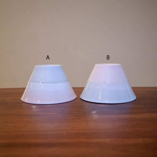 伸光窯 美濃燒 富士山 闊口杯