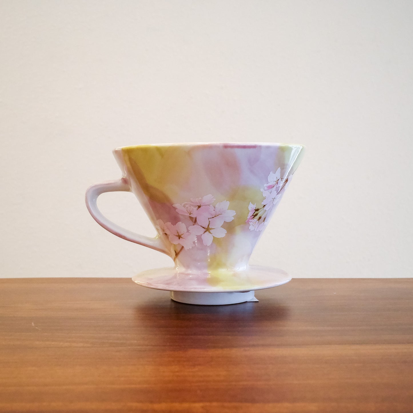 美濃燒 櫻花陶瓷咖啡濾杯