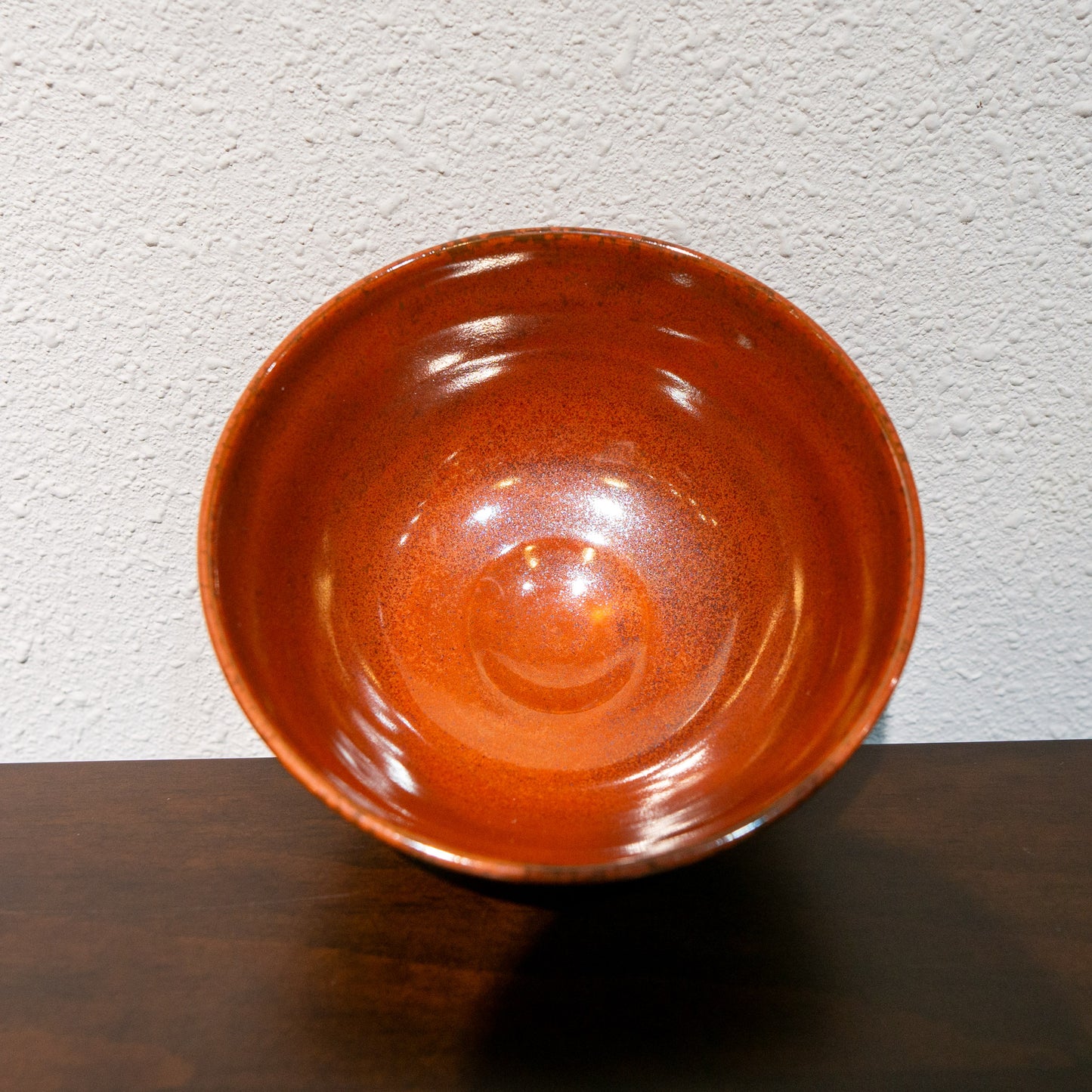 ✿ 砥部燒 登山造 鉄赤釉茶碗 ❀