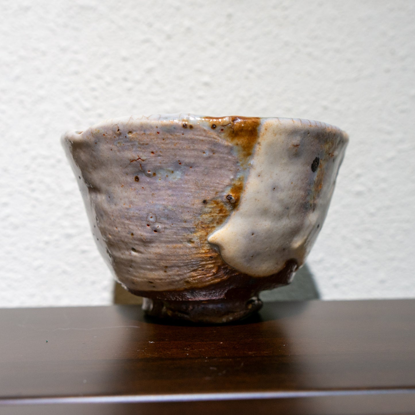✿ 作家物 手捻刷毛目茶碗 ❀