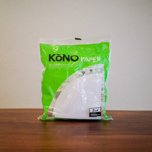 日本製 KONO V60 漂白濾紙 Filter Paper MD-25 (100pcs)